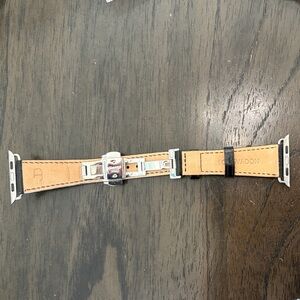 Longvadon Tan Leather Watch Band